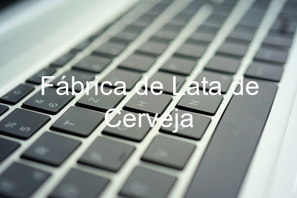 Fábrica de Lata de Cerveja