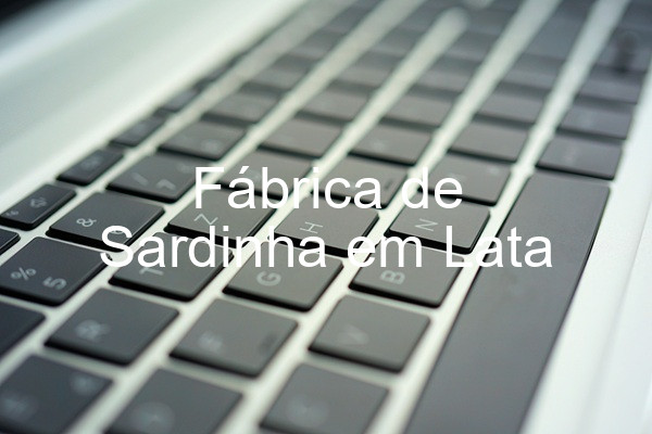 Fábrica de Sardinha em Lata