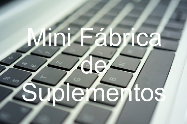 Mini Fábrica de Suplementos